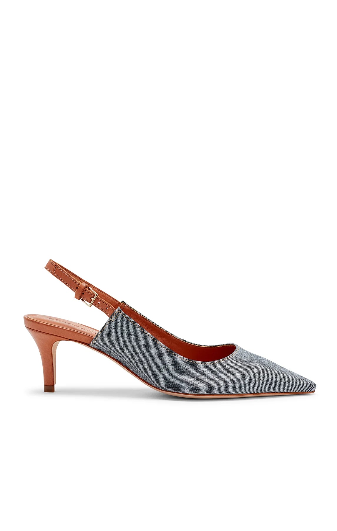 Cinq a Sept Sylvie Denim Slingback Pump