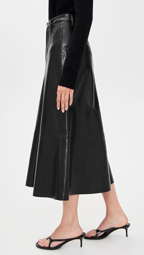 Citizens of Humanity Cassia Leather Skirt