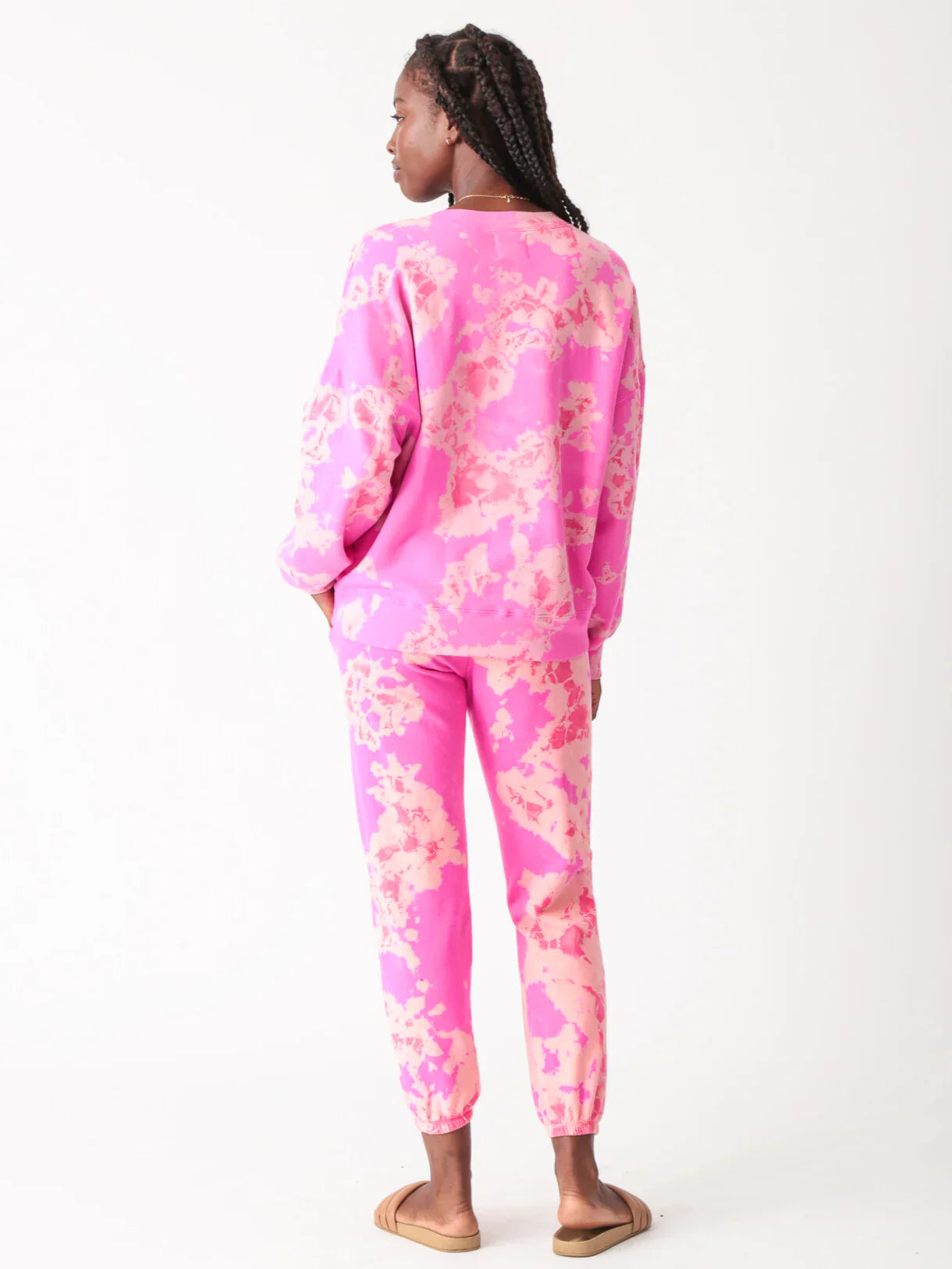 Electric Rose Ava Sweatshirt - Ice