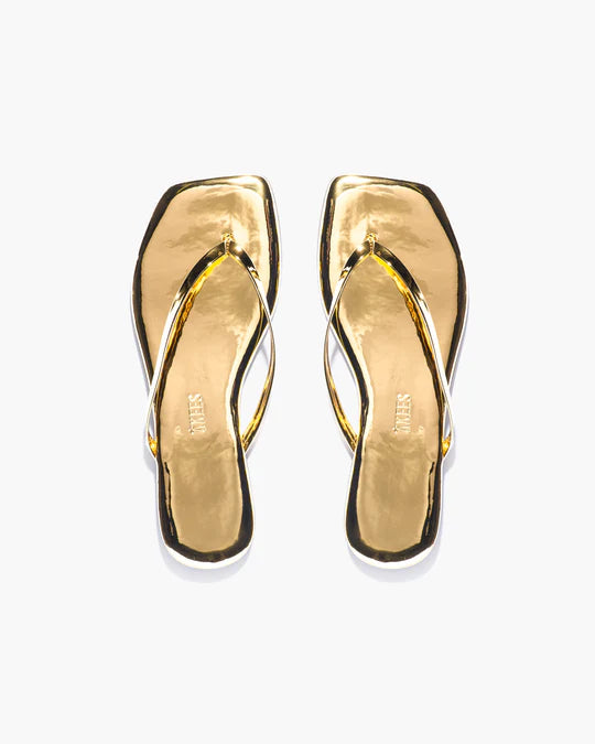 Tkees Lily Square Toe Mirror Flip Flop