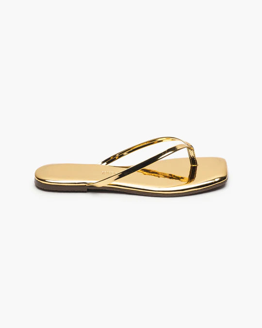 Tkees Lily Square Toe Mirror Flip Flop