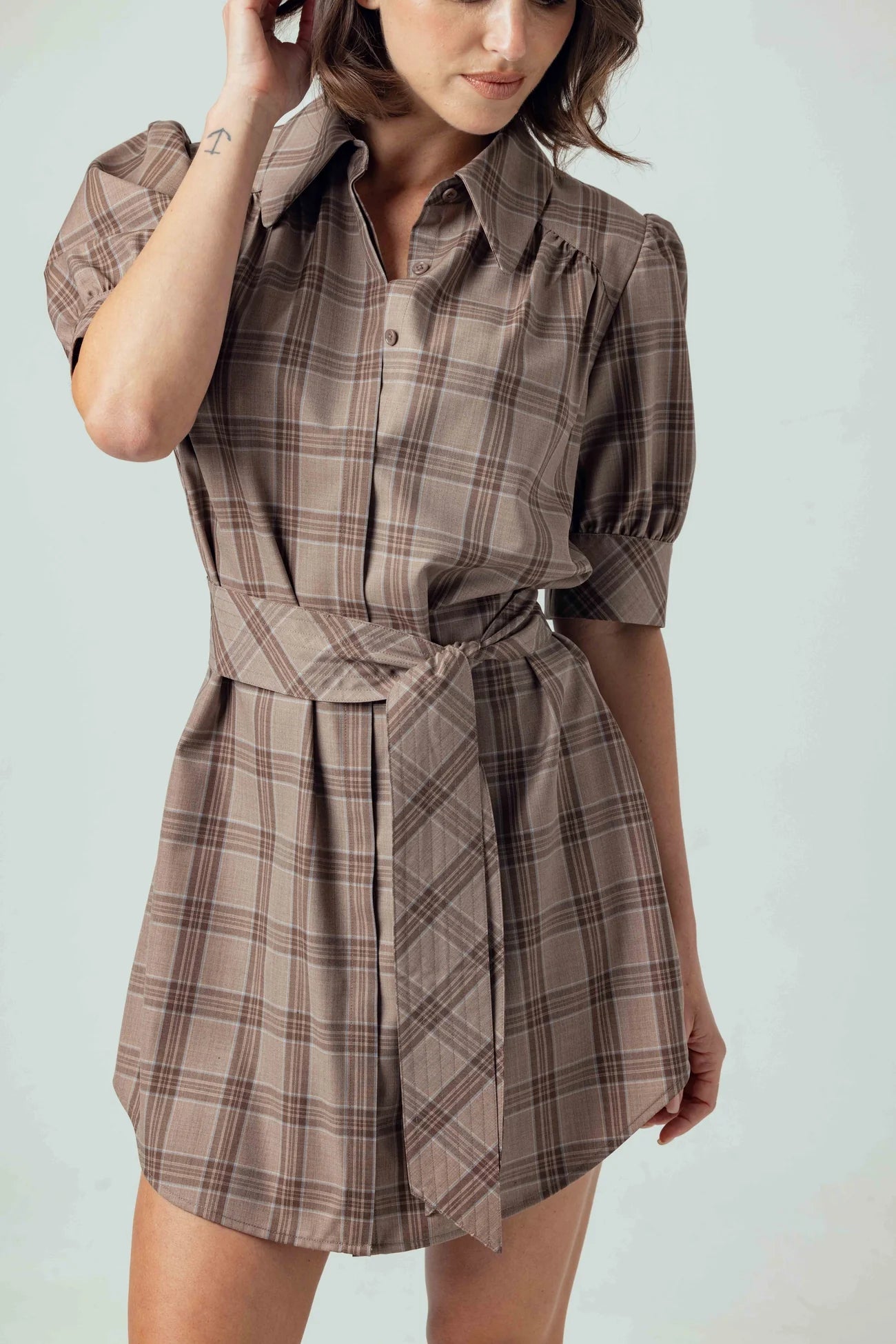 Sundays Plaid Kambry Dress