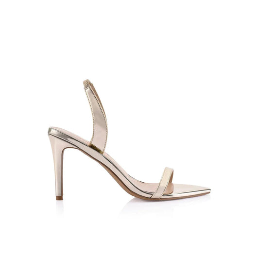 Lana Wilkinson Cleo Gold Patent Sandal