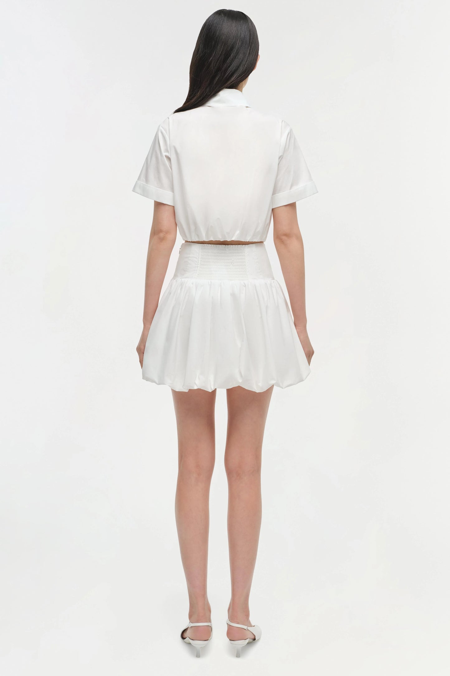 Simkhai Nicky S/S Cropped Shirt
