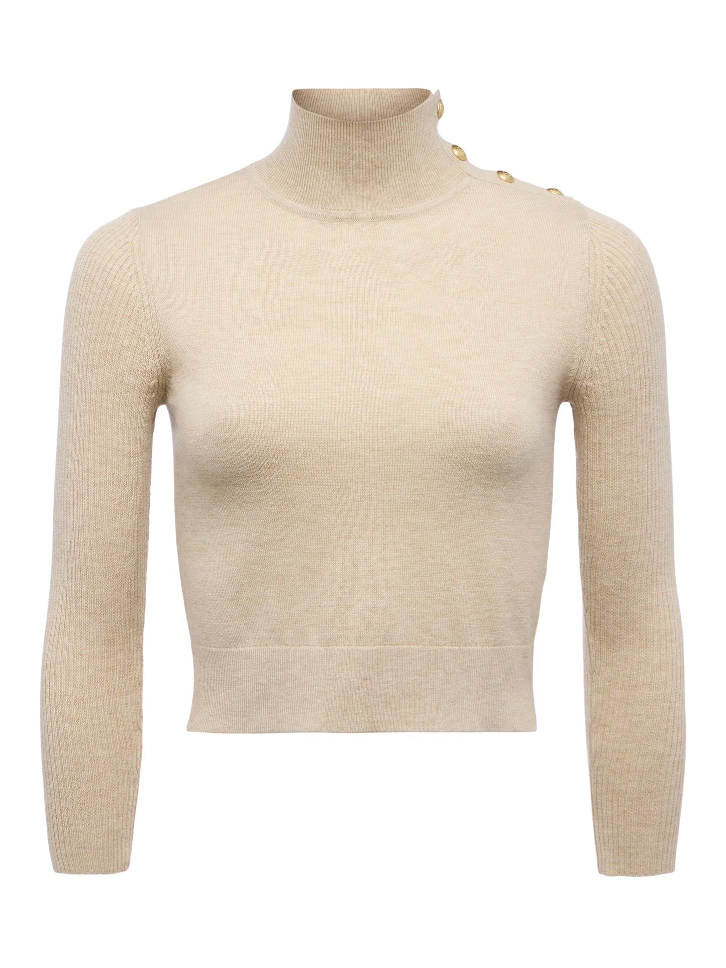 L'agence Kamdyn Crop Neck Sweater