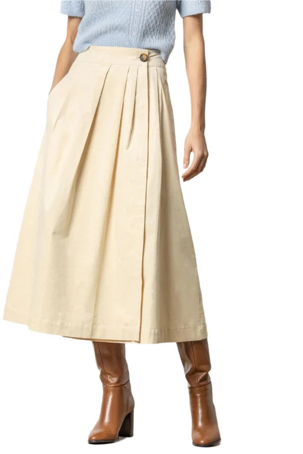 Lilla P Corduroy Wrap Skirt