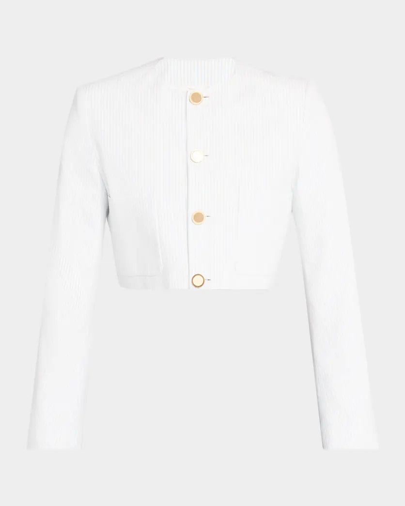 Frame Seersucker Jacket