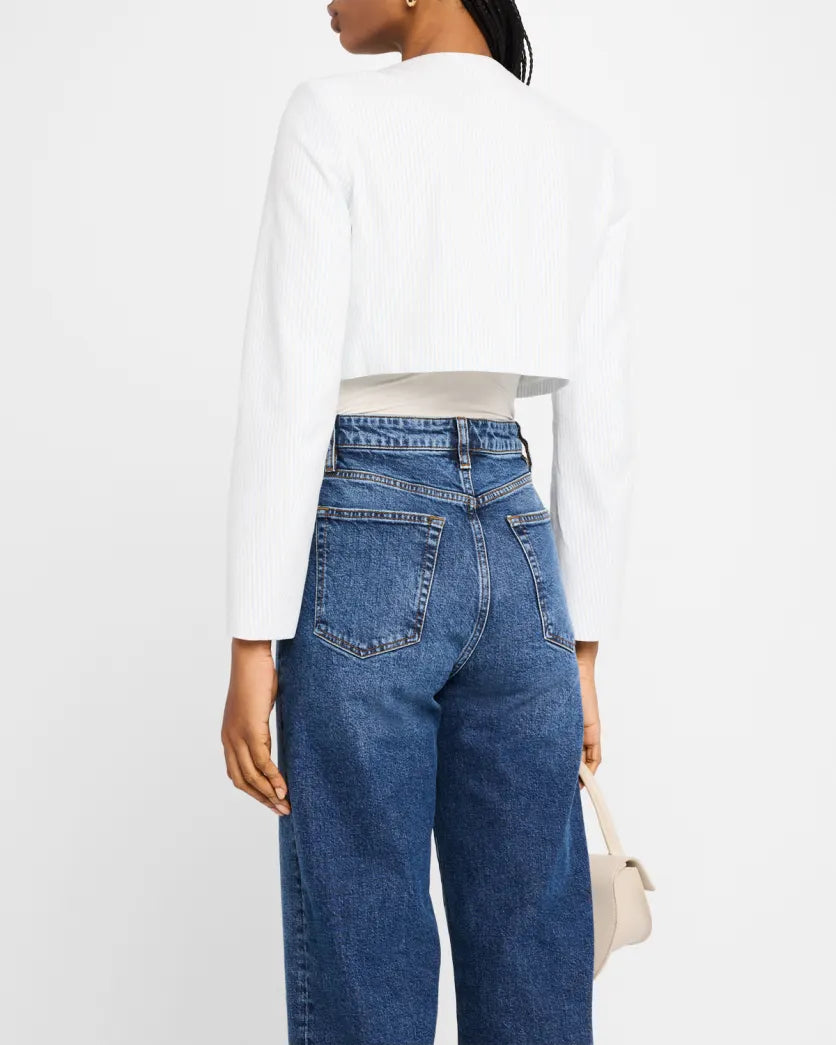 Frame Seersucker Jacket