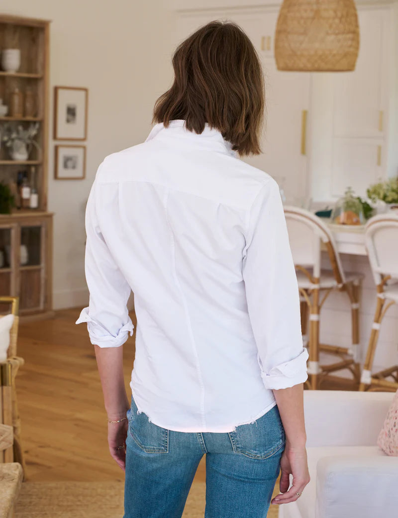 Frank & Eileen Barry Tailored Button Up Top