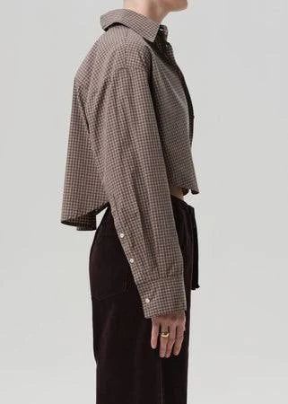 Citizens of Humanity Ana Crop Shirt