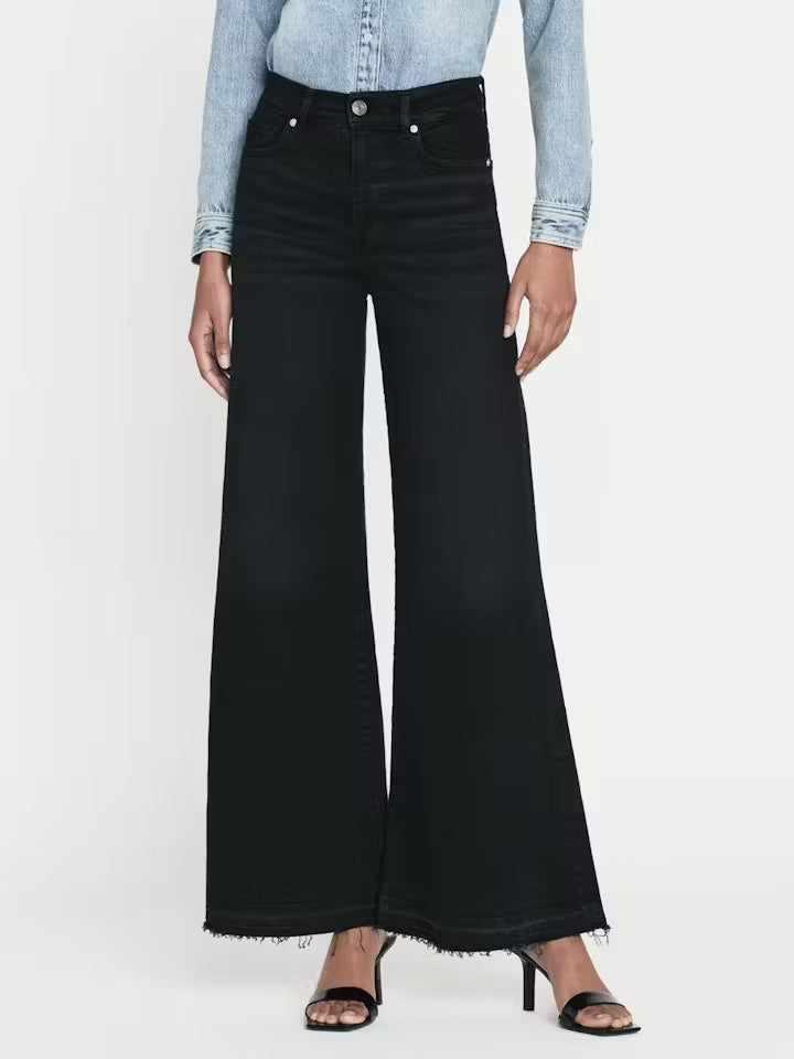 Frame Le Palazzo Crop Released Hem Jean