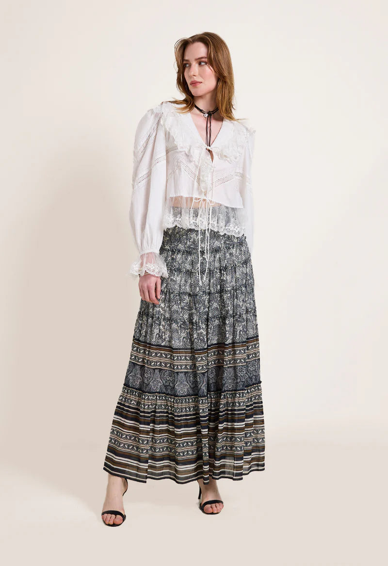 Scarlett Poppies Drift Long Skirt