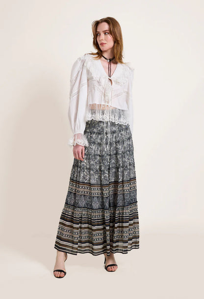 Scarlett Poppies Drift Long Skirt