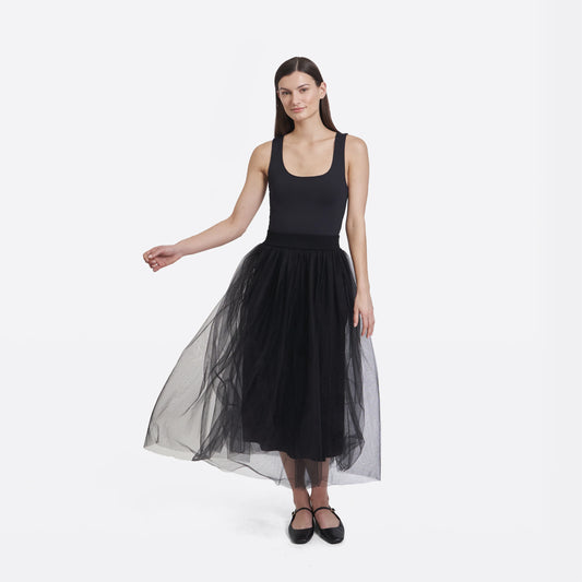 Autumn Cashmere Gathered Tulle Skirt