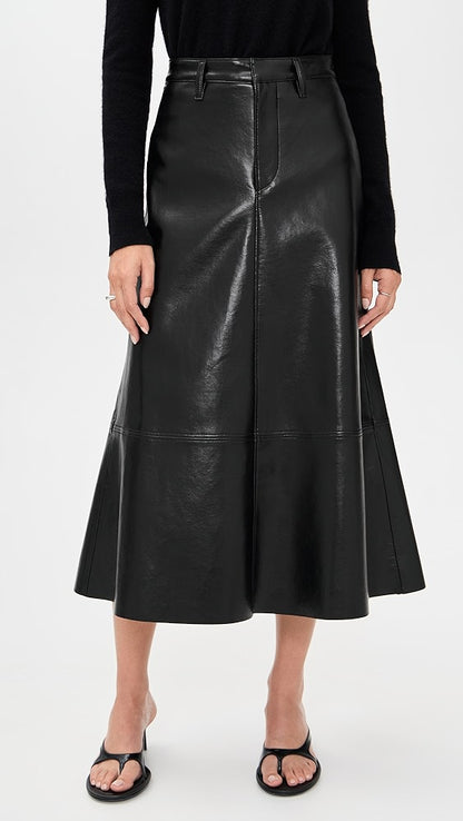 Citizens of Humanity Cassia Leather Skirt