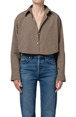 Citizens of Humanity Ana Crop Shirt
