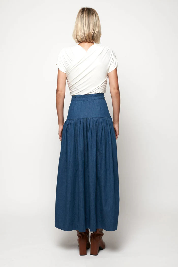 SWF Wide Waist Midi Skirt