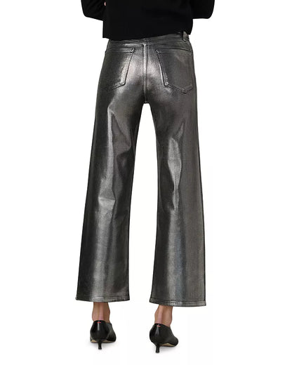 Joe's Blake Cropped Wide Leg Foil