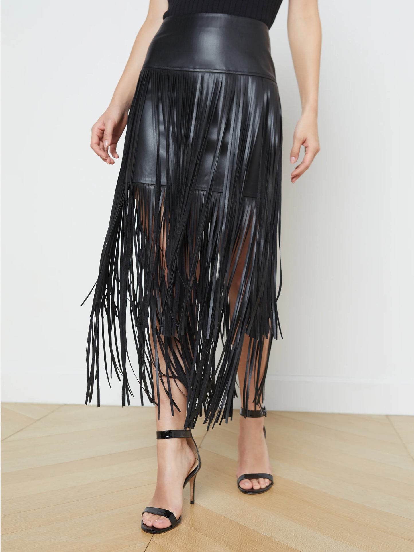 L'agence Karolina Fringe Skirt