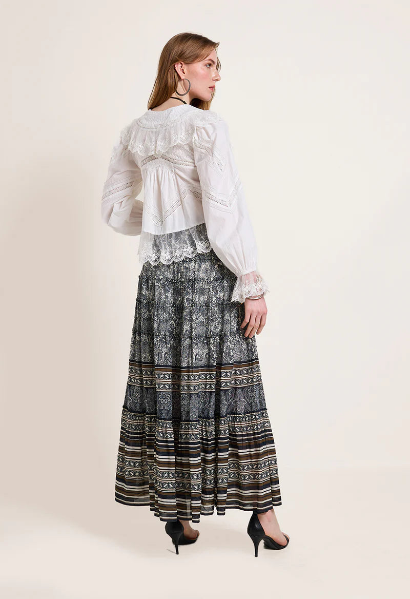 Scarlett Poppies Drift Long Skirt