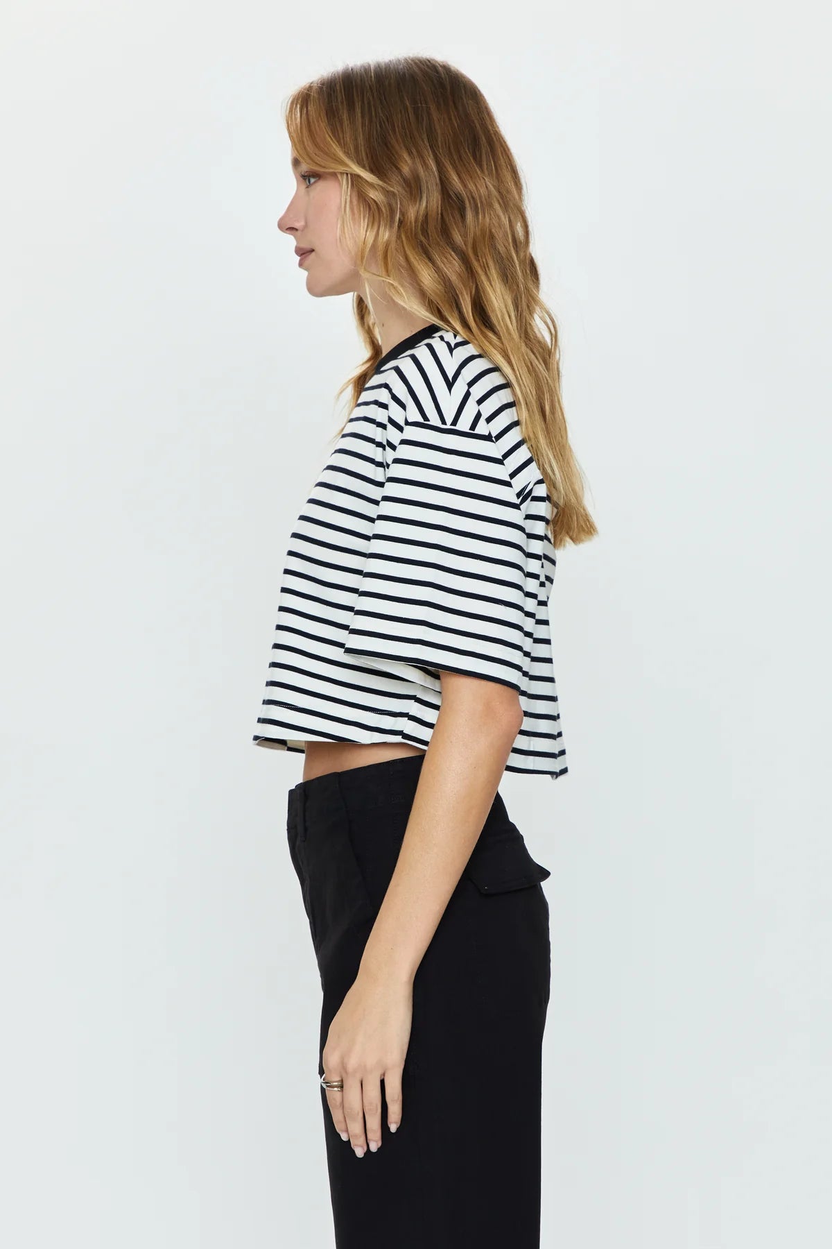 Pistola Mae Striped Tee