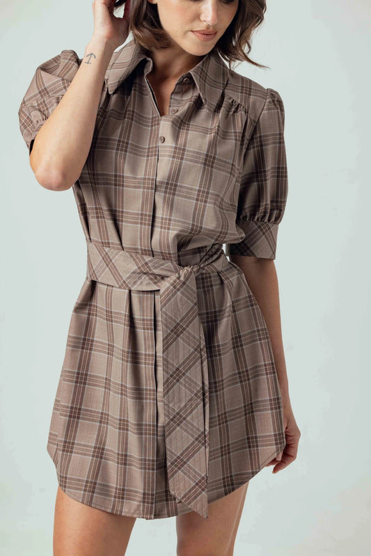 Sundays Plaid Kambry Dress