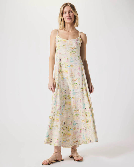 Splendid Coastal Postcard Dress