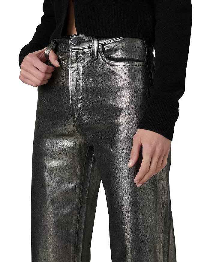 Joe's Blake Cropped Wide Leg Foil