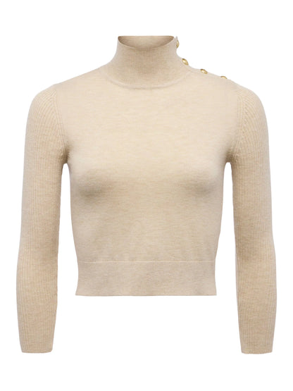 L'agence Kamdyn Crop Neck Sweater
