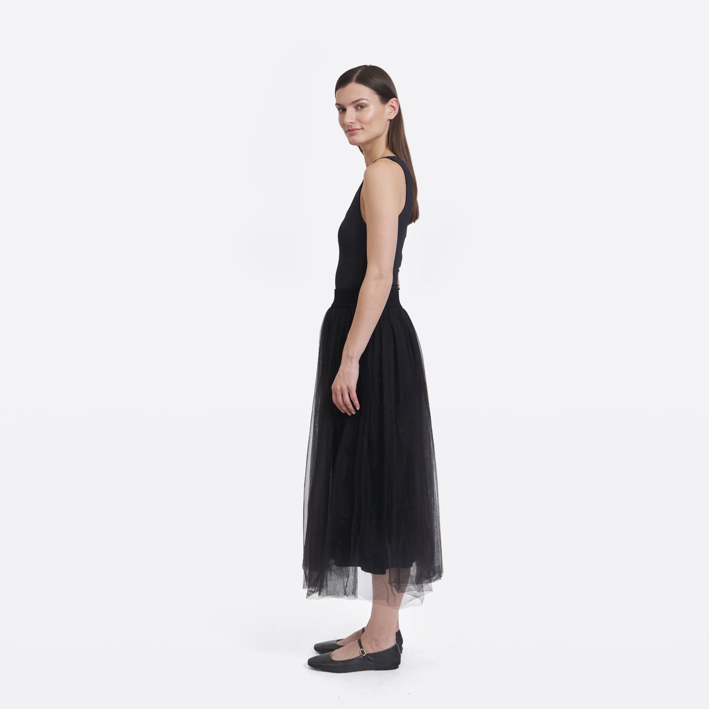 Autumn Cashmere Gathered Tulle Skirt