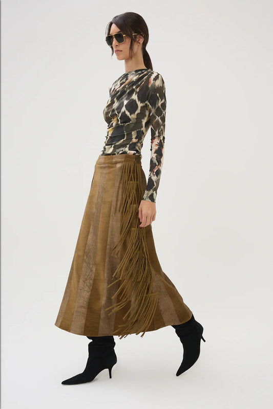 Maria Cher Kurt Sage Midi Skirt
