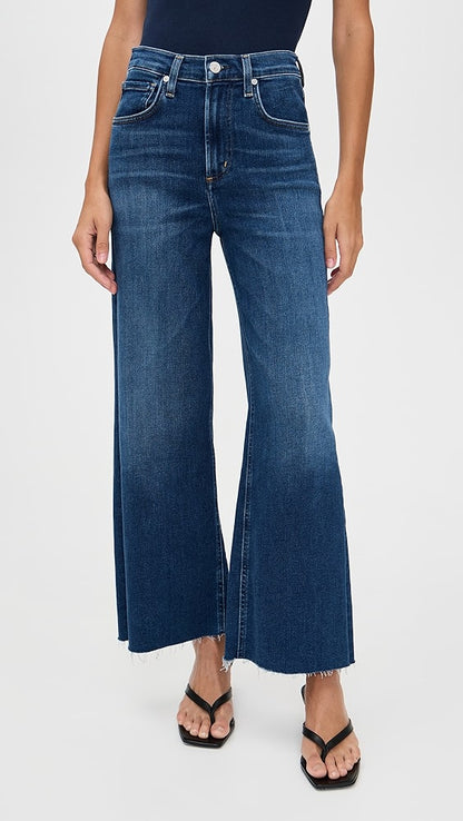 Citizen Of Humanity Lyra Wide Leg Crop Jean