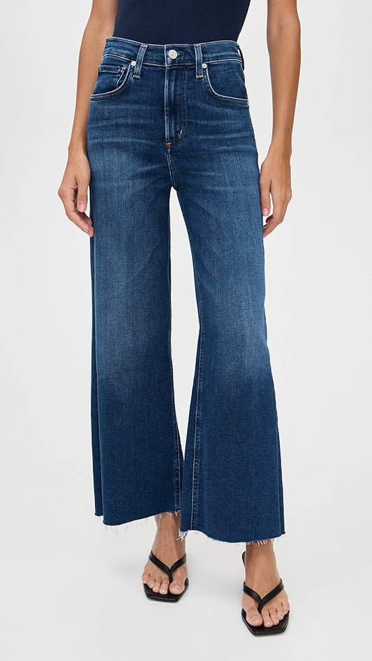 Citizen Of Humanity Lyra Wide Leg Crop Jean