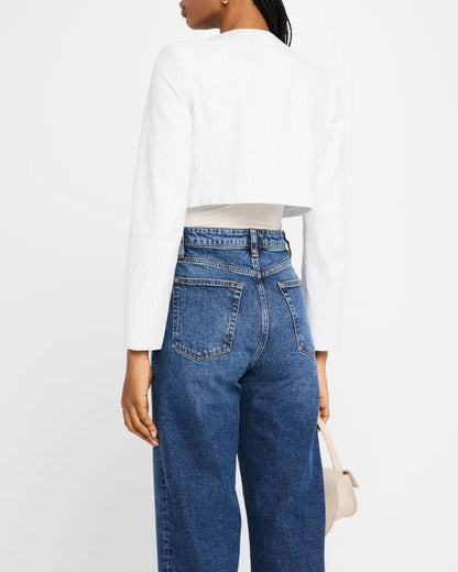 Frame Seersucker Jacket
