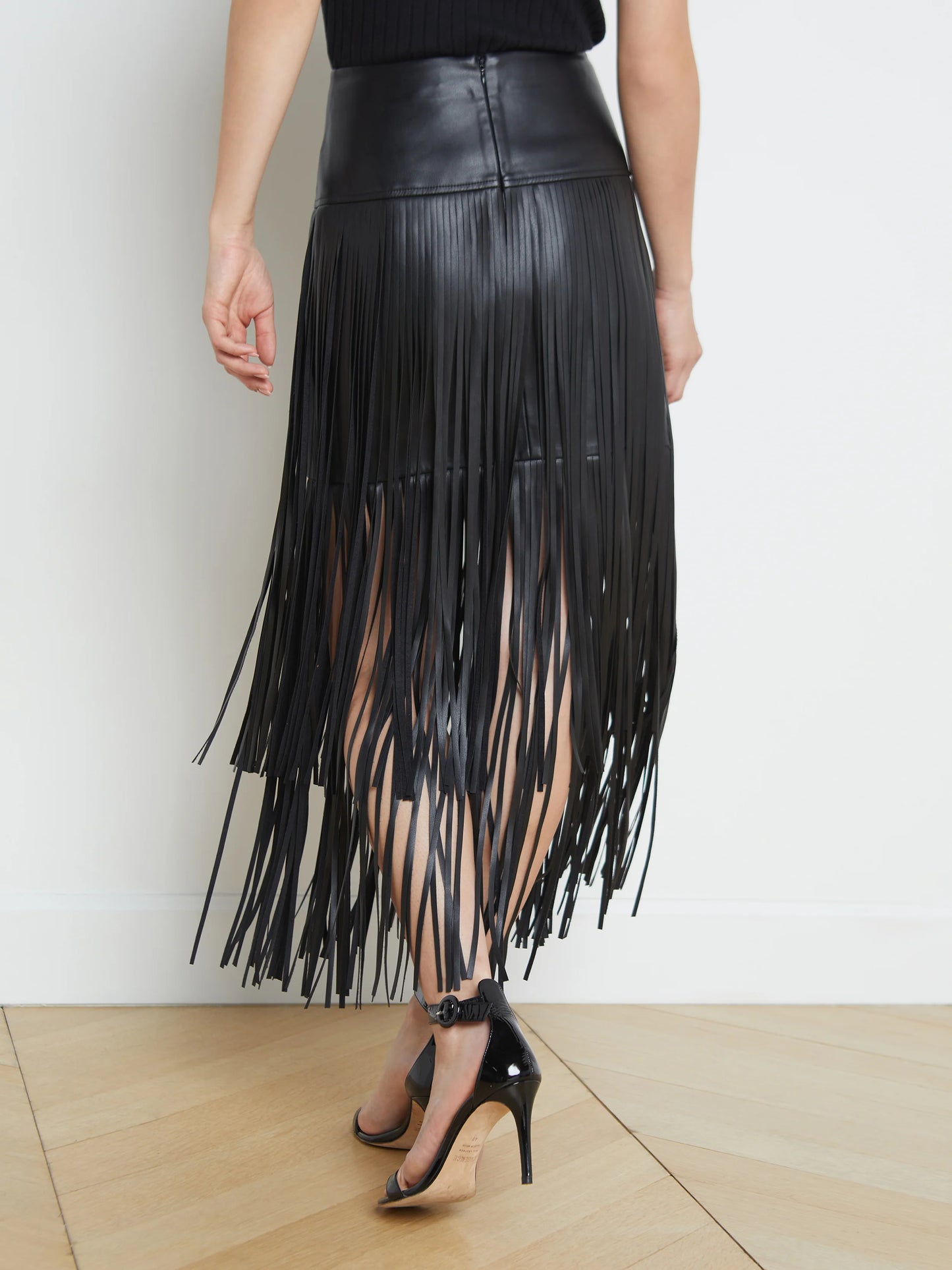 L'agence Karolina Fringe Skirt