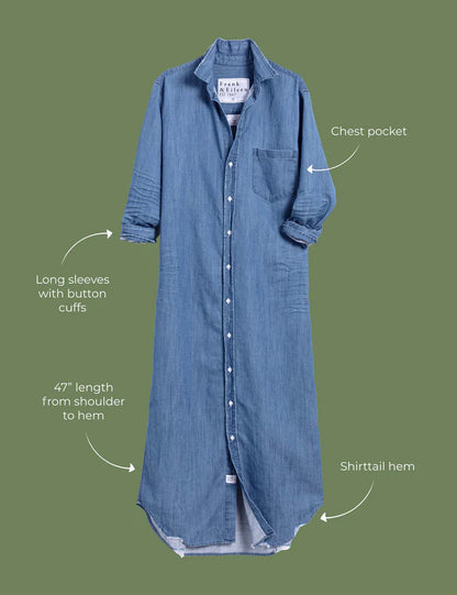 Frank & Eileen Rory Maxi Shirtdress