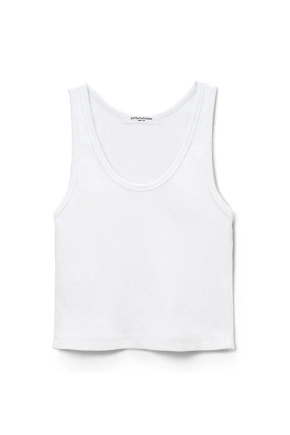 Perfect White Tee Blondie Tank