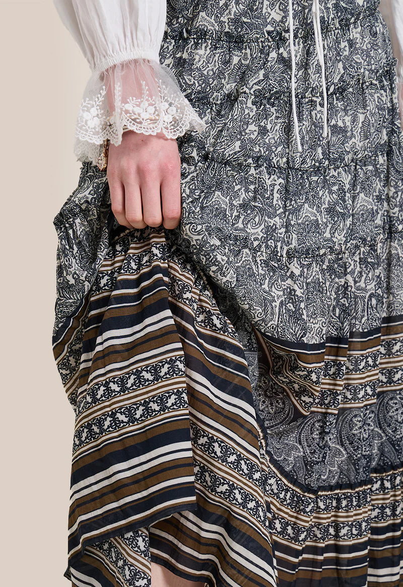 Scarlett Poppies Drift Long Skirt