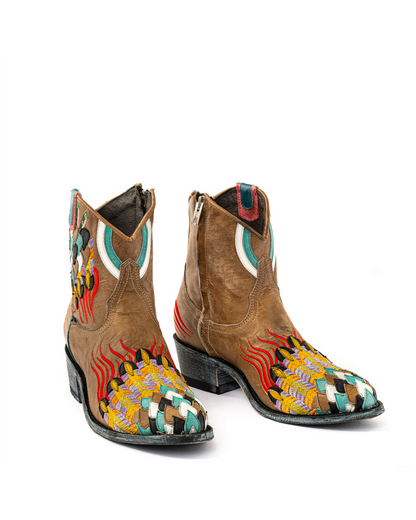 Mexicana Formentera Multi Stitching Boot