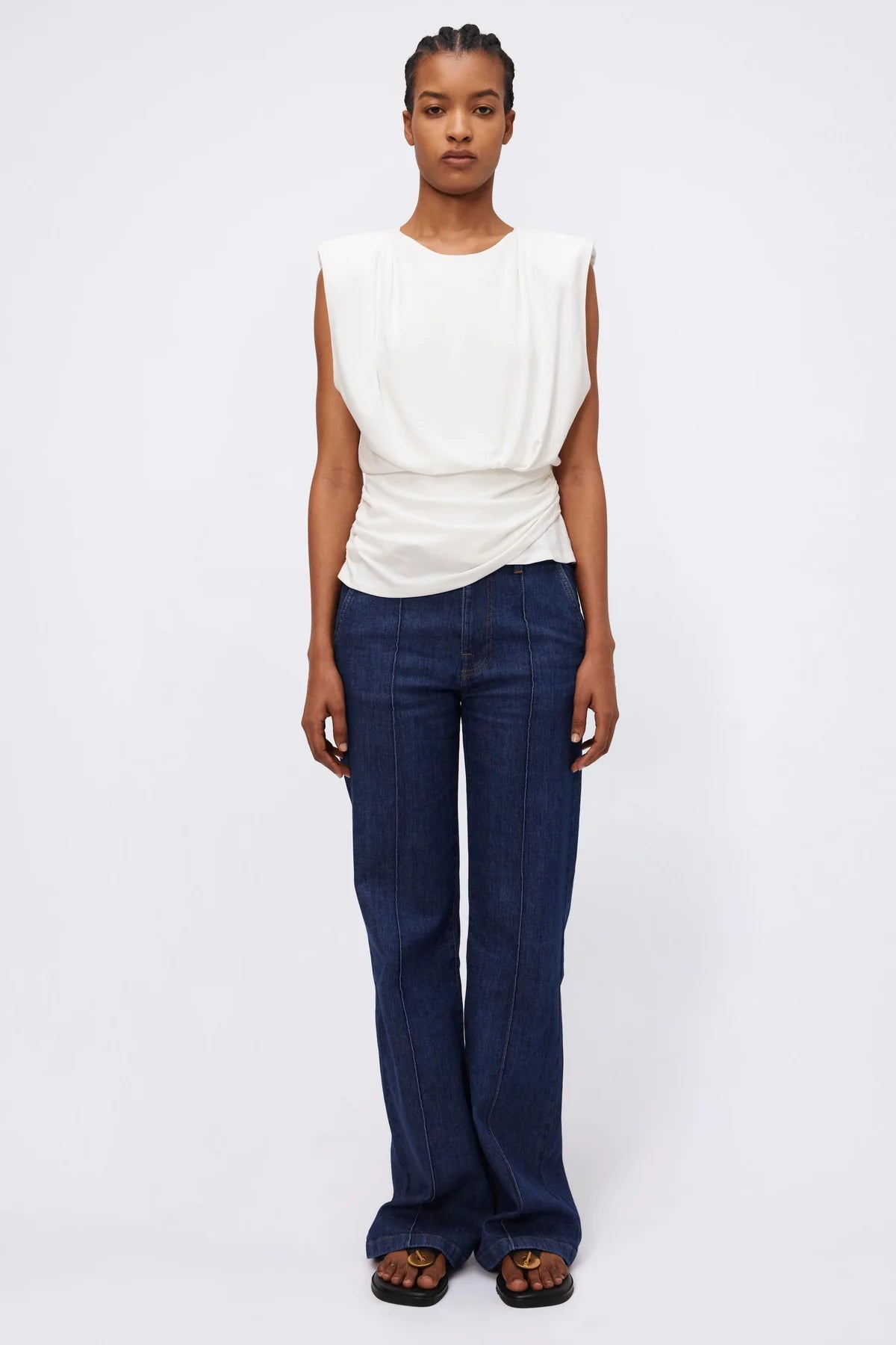 Jonathan Simkhai Daton Draped Top