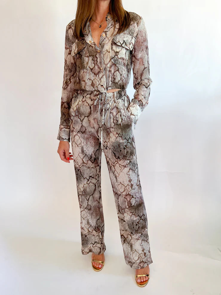 Karina Grimaldi Willow Print Pants