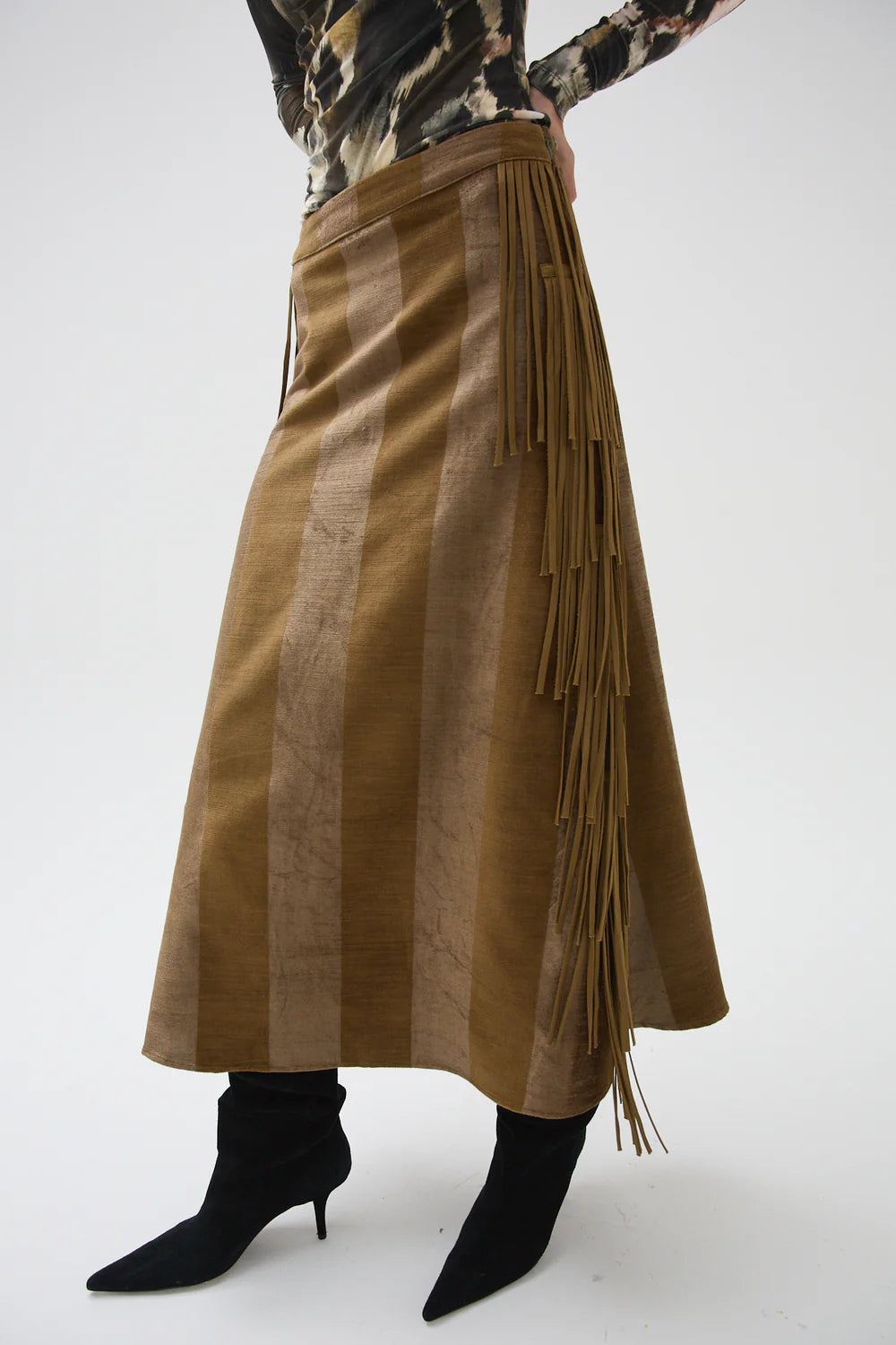 Maria Cher Kurt Sage Midi Skirt